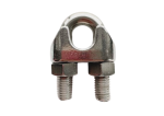 Zacisk linowy kabłąkowy DIN 741 nierdzewny rozmiar 12